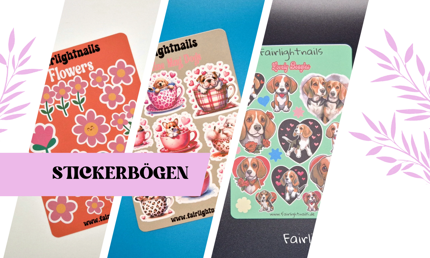 Stickerbögen Fairlightnails