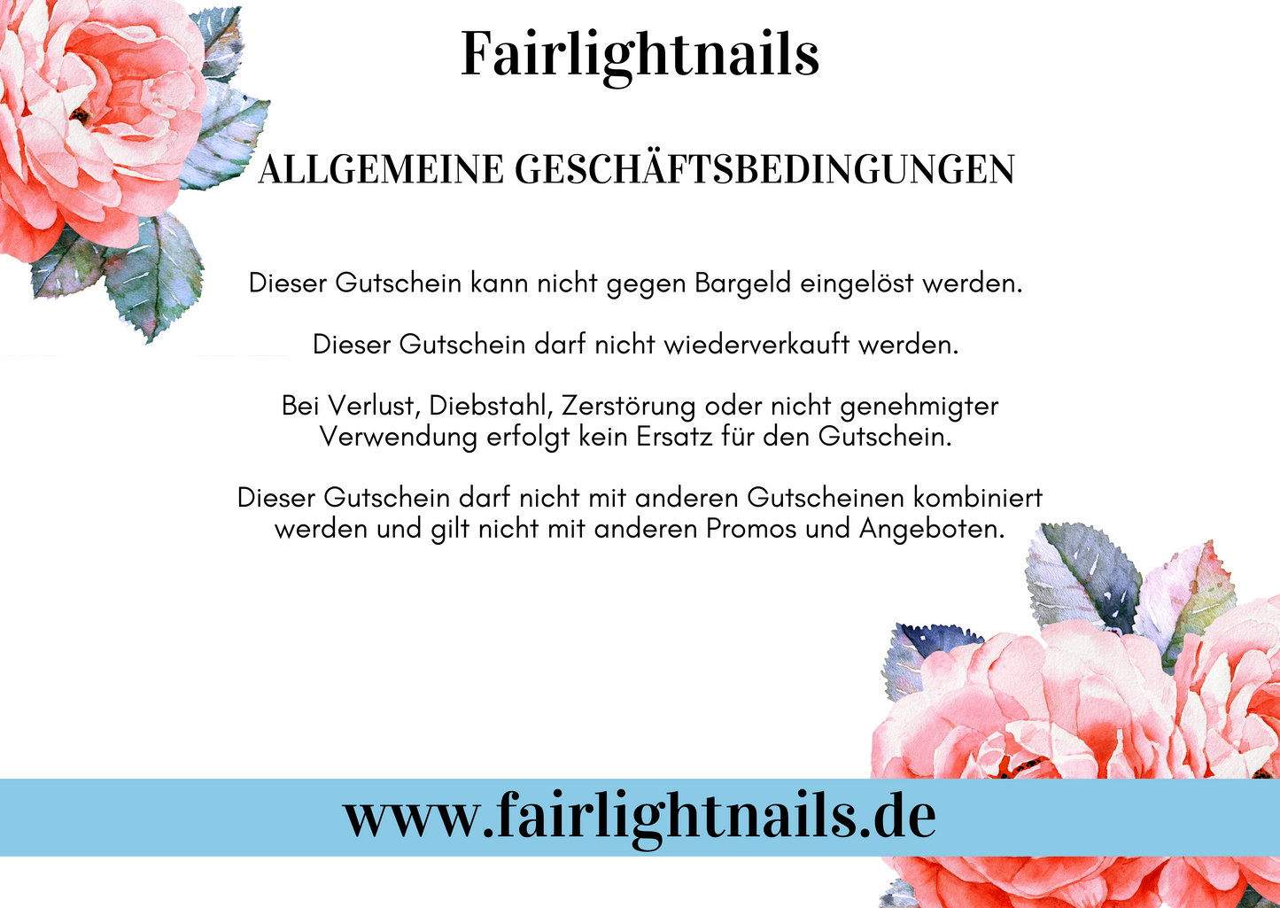 10€ Gutschein Fairlightnails