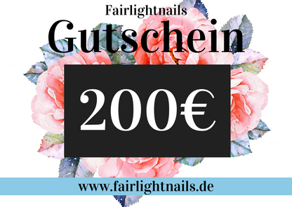 200€ Gutschein Fairlightnails