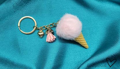 Ice Cream Pompom Fairlightnails