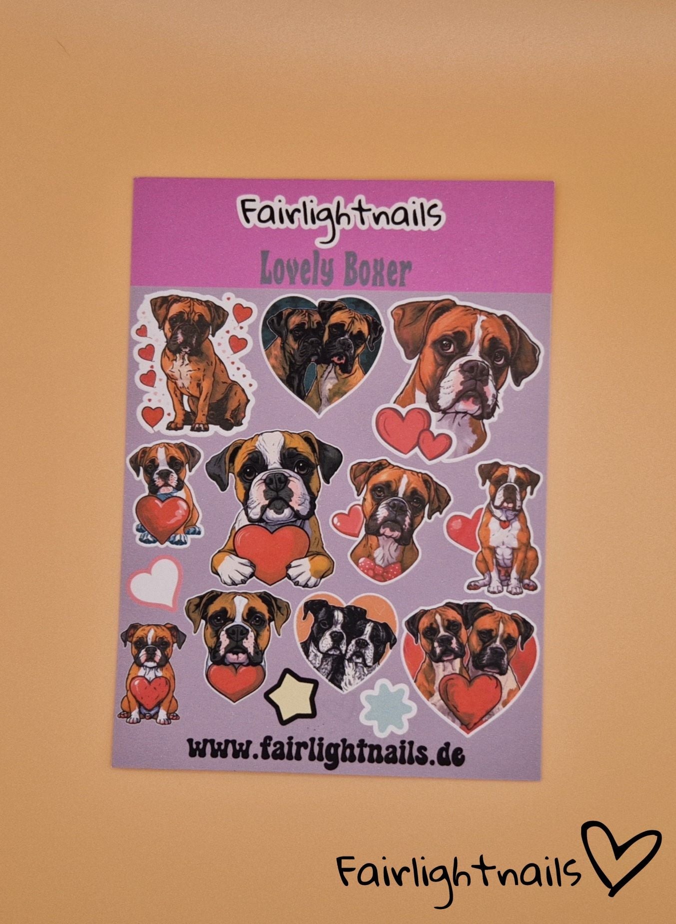 Lovely Boxer Fairlightnails