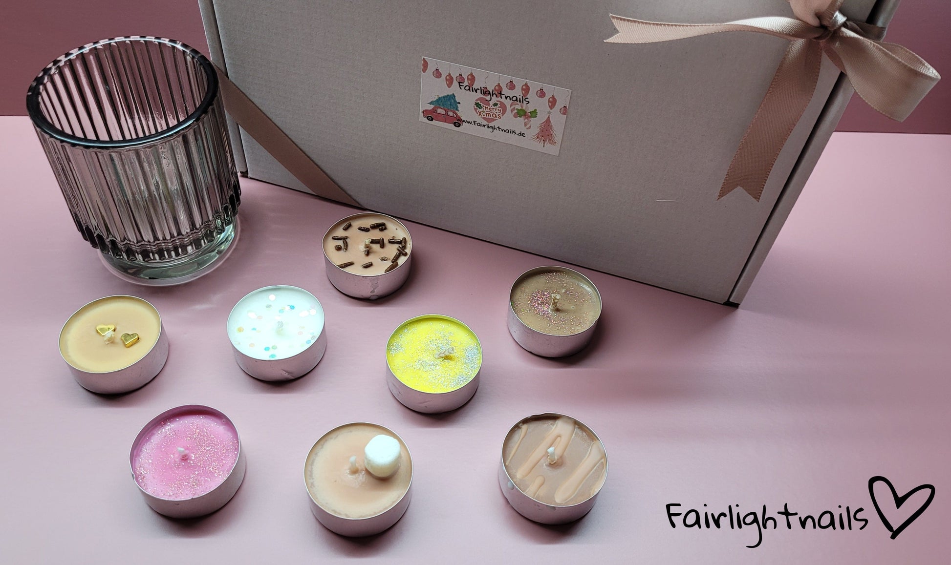 Scented Tea Lights Advent Calendar Fairlightnails